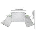 thumbnail image 3 of Kieccall Car Snow Cover Anti Frost Cover, Thick Winter Front Windshield Sunshade, Semi Cover for Snow and Ice Protection, Easy to Install and Remove, 3 of 6