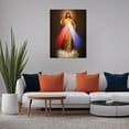 thumbnail image 5 of ADALE Sacred Heart of Jesus I Trust In You Divine Mercy Christian Poster Canvas Wall Art Living Room Wall Art Bedroom Decor Prints Pictures Unframed 11x14 Inch, 5 of 6