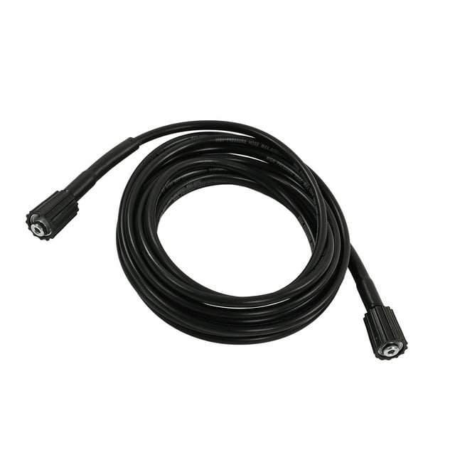 High Pressure Washer Hose, 9m Flexible Power Washer Extension Replacement Hose Explosion Proof PVC Rubber Car Wash Water Cleaning Extension Pipe
