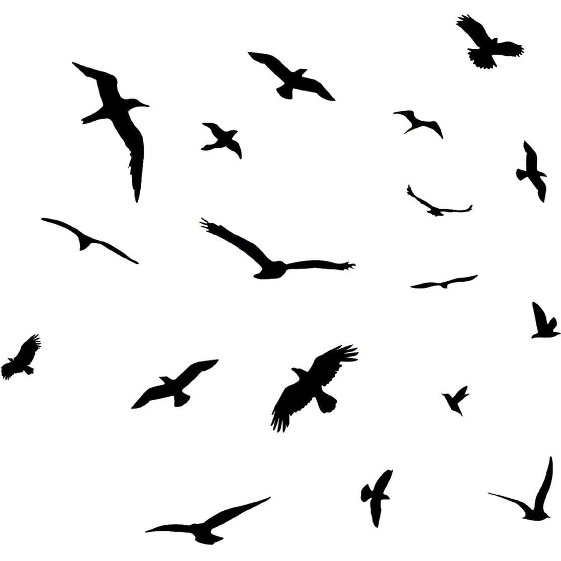 bird on a stick drawing