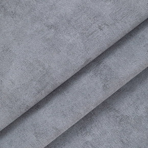 Firefly Hope 39.4"x47" Suede Upholstery Fabric, Soft Smooth Material for Sofa, Chairs, Pillows & Car Upholstery, Medium Grey