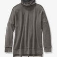 thumbnail image 2 of PINK Victoria's Secret Women Oversized Cowl Neck Pullover Sweater Washed Gray S, 2 of 8