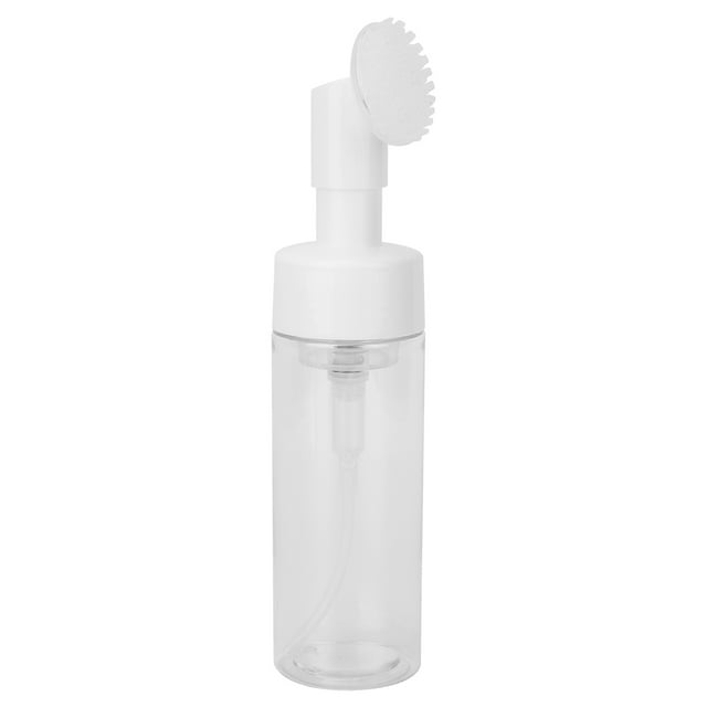 Cepillo de Silicona Botella de Espuma Recargable para Limpiador Facial Diseño de Boca de Botella en Espiral Boca de Botella de Gran Diámetro Fondo Cóncavo Redondo Cabezal ANGGREK Otros