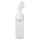 thumbnail image 3 of Botella de espuma para mousse, cepillo de silicona, vacía, rellenable, limpiador facial, botella de espuma transparente, 100 ml, 3 of 14