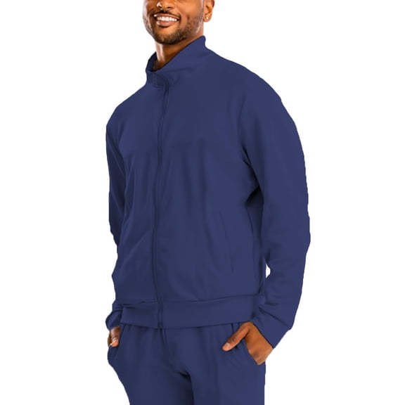 KRE Prime Men Essential Basic Plain Solid Track Jacket