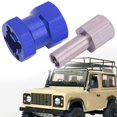 thumbnail image 4 of Adaptador Hexagonal De Rueda RC YLSHRF adaptadores de Controlador de Cubo Hexagonal de Peso Ligero Metal Fácil de Instalar para D90 AX10 CC01 SCX10 F350, 4 of 8