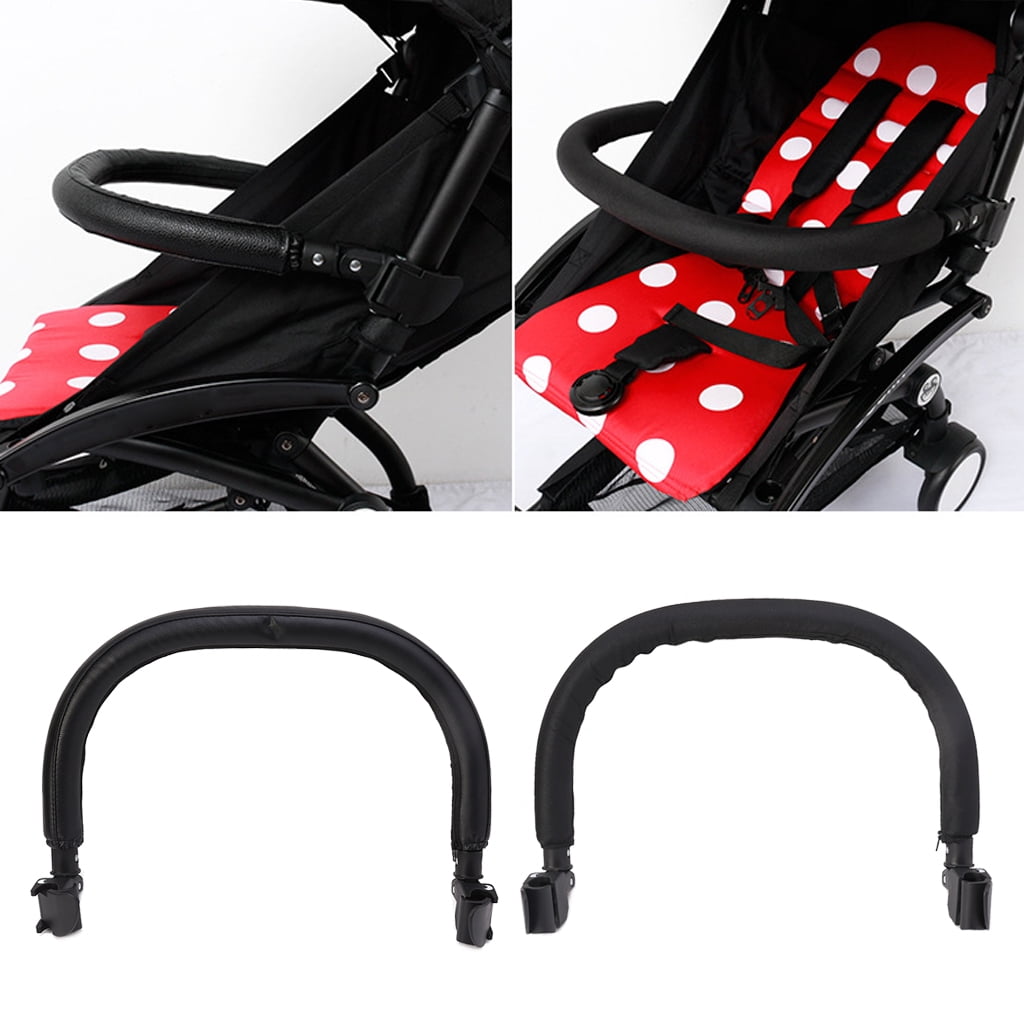RABBITH Oxford Cloth/Simulation Leather Stroller Bumper Bar Rod Replacement