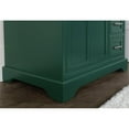thumbnail image 5 of 32 inch single bathroom vanity in green, 5 of 8