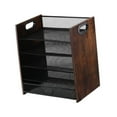 thumbnail image 5 of Dualoai Desktop File Organizer Organization Wood Desk Organizer for Home Papers Mail 5 Tier, 5 of 9