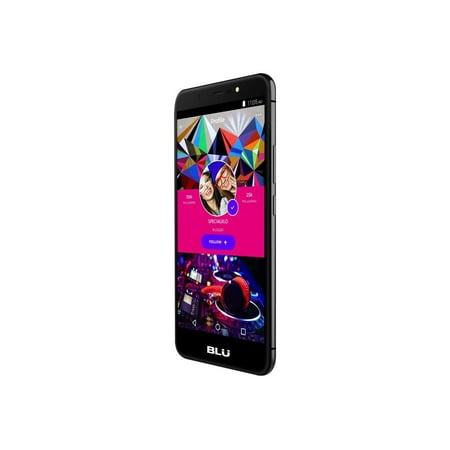 BLU Energy X Plus 2 E150Q Unlocked GSM Quad-Core Phone w/ 8MP Camera - Black