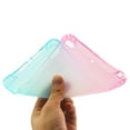 thumbnail image 7 of Rainbow Translucent Back Cover Case for Apple iPad Mini (5th Generation) & iPad Mini 4/3/2/1 (7.9 Inch) Tablet - TECH CIRCLE Slim Thin Lightweight Case Protective Cute Back Cover (Pink Green), 7 of 7