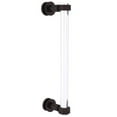 thumbnail image 3 of Clearview Collection Single Side Shower Door Pull with Grooved Accents - Antique Bronze / 8 Inch, 3 of 7