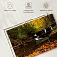 thumbnail image 6 of Elephant Stock Smoky Mountains Waterfalls Wall Art - Horizontal Canvas Wall Art - Living Room Wall Decor - Nature Canvas - Orange And Brown Decor - 51" x 34", 6 of 8