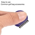 thumbnail image 4 of Uxcell Mini Golf Club Brush Portable Pocket Dust Groove Cleaner Blue 8 Pack, 4 of 5