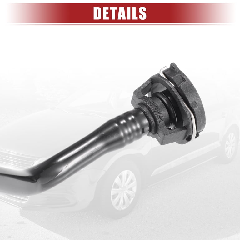 Radiator Coolant Reservoir Hose 4G0121081AE - Compatible With 2011-2018 Audi A6 A7 Allroad Quattro