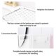 thumbnail image 4 of Transparent Storage Bins For Hanging In Bathrooms, Laundry Rooms, Kitchens, Dressing Tables (transparent), 4 of 6