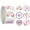 C, variant on Clearance! CICRKHB Stickers Clearance Happy Mother's Day Gift Stickers Sweet Hot Pink Heart Design for Mother's Day Decorations Gift Wrap 1.5 inch 500 Total Labels