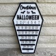 thumbnail image 1 of Calendario de Adviento de Halloween con forma de casa de madera, decoración de cuenta atrás, adornos de terror, calendario de ataúd, bricolaje, decoración de Halloween, 1 of 4