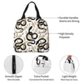 thumbnail image 3 of Pofeuu Snake Print Lunch Bag Lunch Box Large Capacity Insulated Lunch Bag for Adult, Leakproof Reusable Lunch Tote Bags for Work, 3 of 5