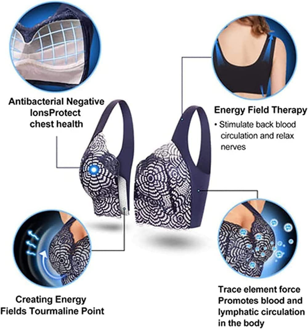 Side Breast Elimination Lymphvity Detoxification and Shaping & Powerful  Lifting Bra (through black,M): Buy Online at Best Price in UAE 
