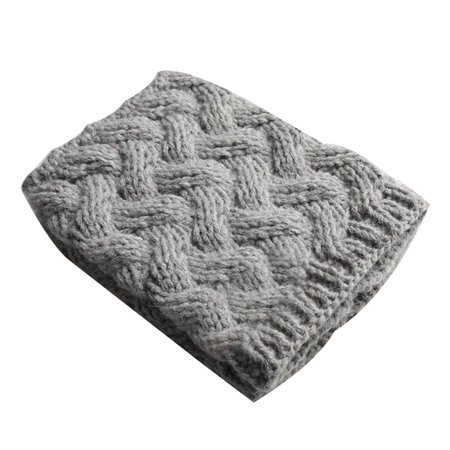 

2 Pair Ankle Cuffs Women Warm Crochet Knitted Boot Socks Cover Trim Leg Warmer Short Socks Tube Accessories light grey
