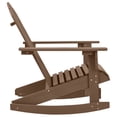 thumbnail image 2 of vidaXL Garden Rocking Chair Wood Brown, 2 of 3
