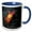 Blue/White, variant on 3drose, Ecuador, Galapagos Islands, Sally Lightfoot Crab - Sa07 Bfr0010 - Bernard Friel, 15oz Mug