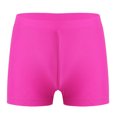 thumbnail image 6 of Sholeno Kids Girls Swimwear 2 Piece Athletic Tankini Swimsuit Floral Print Crop Top With Booty Shorts Gardenia&Hot Pink 10, 6 of 7