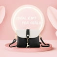 thumbnail image 5 of AISPARKY Small Crossbody Purse PU Leather Small Bag for Girls With Pendant With Strap, 5 of 10