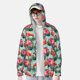 thumbnail image 2 of Balery Palm Leaves Flamingo Sudadera ligera de manga larga con capucha y protección solar UPF 50+ para hombre y mujer, ideal para pesca y running-X-Large, 2 of 7