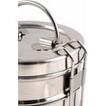 thumbnail image 4 of CABEN-2 Tier Stainless Steel Large Tiffin Lunch Box, 4 of 4