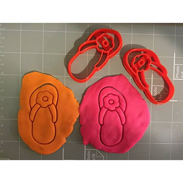 Flip Flop Cookie Cutter- Fast Shipping - Sharp Edges - Exceptional Quality