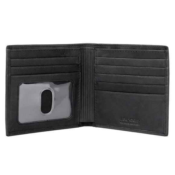 Cartera Buxton Dakota Cardex™ negra RFID 11x10 cm