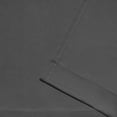 thumbnail image 4 of Exclusive Home Sateen Twill Woven Room Darkening Blackout Wide Patio Grommet Top Single Curtain Panel, 100"x96", Charcoal, 4 of 7
