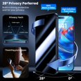 thumbnail image 3 of Protector de Pantalla de Privacidad Uyiton para iPhone 15 Pro Max, 3 of 8