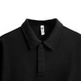 thumbnail image 3 of Mens Sweatshirt 2025 Mens Casual Basic Knit Polo Shirt Fall Classic Long Sleeve Thermal Cotton Top Collared Button Down Golf Work Shirts, 3 of 5