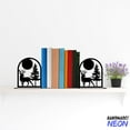 thumbnail image 4 of Handmadetneonsign Deer Metal Bookends, Deer Forest Name Bookend, Deer Table Bookshelf Decor 042577, 4 of 4