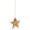 thumbnail image 2 of Coloured Lantern Stand,Moroco Iron Style Coloured Candle Ornament Candle Holder Performance Driven, 2 of 11
