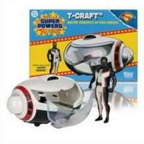 T-Craft/w Mr. Terrific (DC Super Powers: Superman Movie) Gold Label Vehicle w/ 4.5" Figure - McFarlane Toys