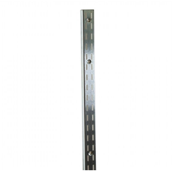 Econoco - SS22/84 - 84" Zinc Heavy Weight Surface Mount Double Slotted Standard For President Line Brackets - Sold in Pack of 10