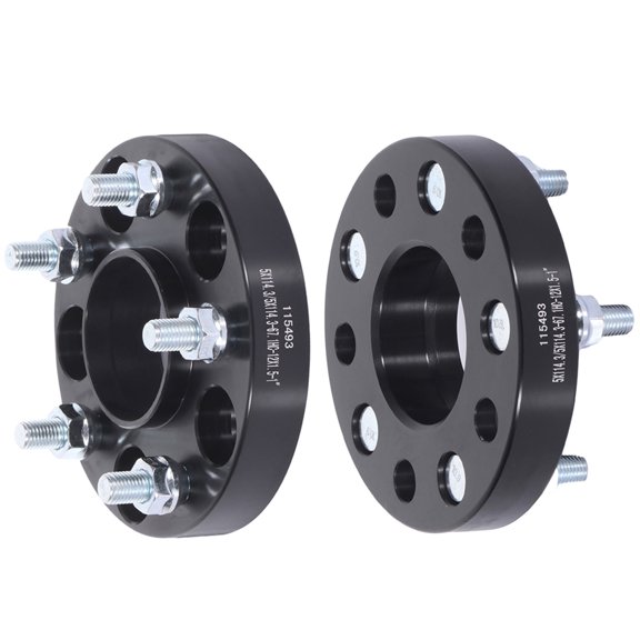 SCITOO 2x 5x114.3mm Wheel Spacers 1 inch 5x4.5 to 5x4.5 12x1.5 67.1 Compatible with for Je-ep Compass for Je-ep Patriot for Mazda 3 6 626