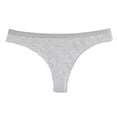 thumbnail image 3 of Aboser Low Waist Thongs for Women Trendy Seamless Hipster Panties Comfortable No Show Underwear Breathable Soft Cotton Briefs Teen Girls Thong Panties, 3 of 4