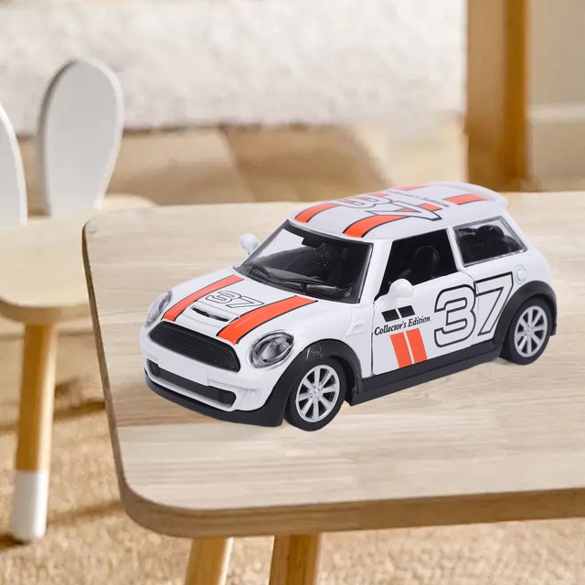 Scale Race Car Model, Cool Action Pullback Race Car Kids Racing Car Toy Car Moving Wheels for Boys Girls