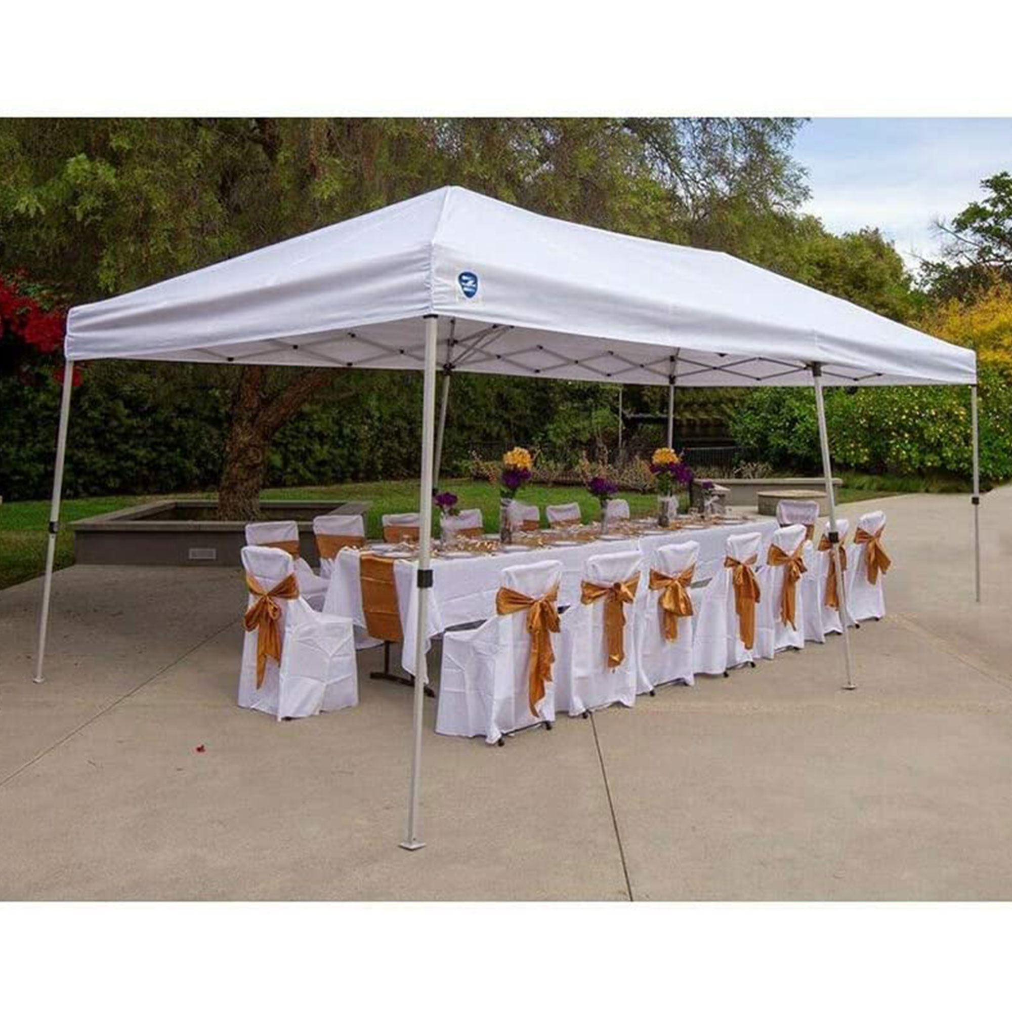 Z-Shade 20' x 10' Everest Instant Canopy Outdoor Patio Shelter