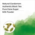thumbnail image 4 of QuikTea Instant Cardamom Chai Tea Latte, 20 Single-Serve Sachets, Artisanal Indian Chai Latte Mix, Just Add Hot Water, Low Caffeine, Non-GMO, Gluten Free, 4 of 5
