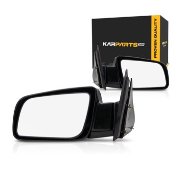 Pair Power Heated Towing Mirrors For GMC Sierra 1500 2003-2006 – Black 15226944