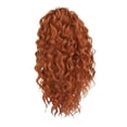 thumbnail image 3 of Gazechimp Drawstring Ponytail Short Wave Ponytail for Ponytail Extension Black Women Girls Brown, 3 of 8