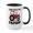 White/Black Inside, variant on CafePress - Just Call Me Papaw Red Tractor Mugs - 15 oz Ceramic Large White Novelty Mug