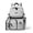 grey, variant on Unisex Workwear Backpack - Large Capacity Harajuku School Bag, Lightweight Casual Commute Pack (Black/Off-White/Grey/Blue)