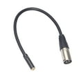 thumbnail image 1 of Cable de estéreo 3,5 mm a XLR F M Hugo Cable de micrófono de 30 cm, 1 of 9
